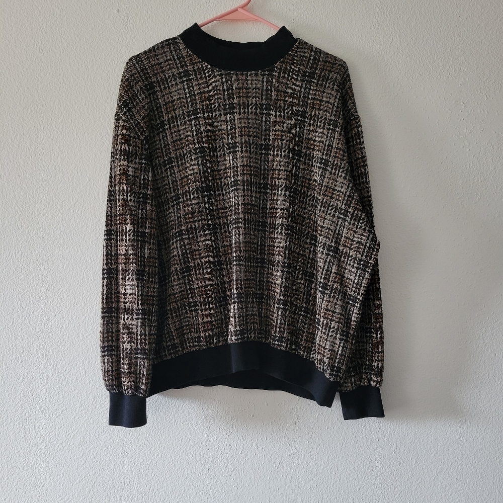 BonWorth VINTAGE Grandpa Dad Sweater Small